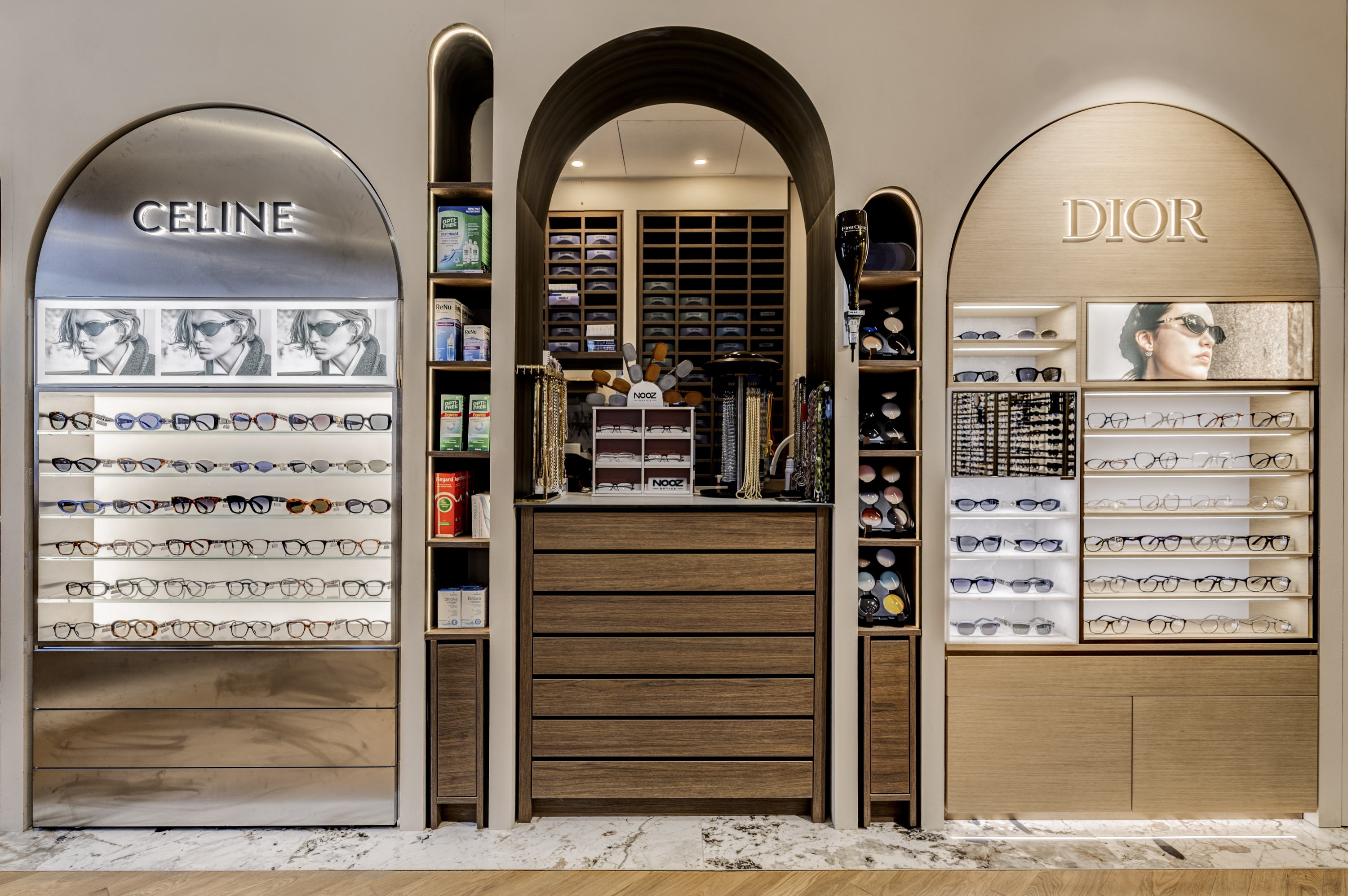 Intérieur boutique First Optic