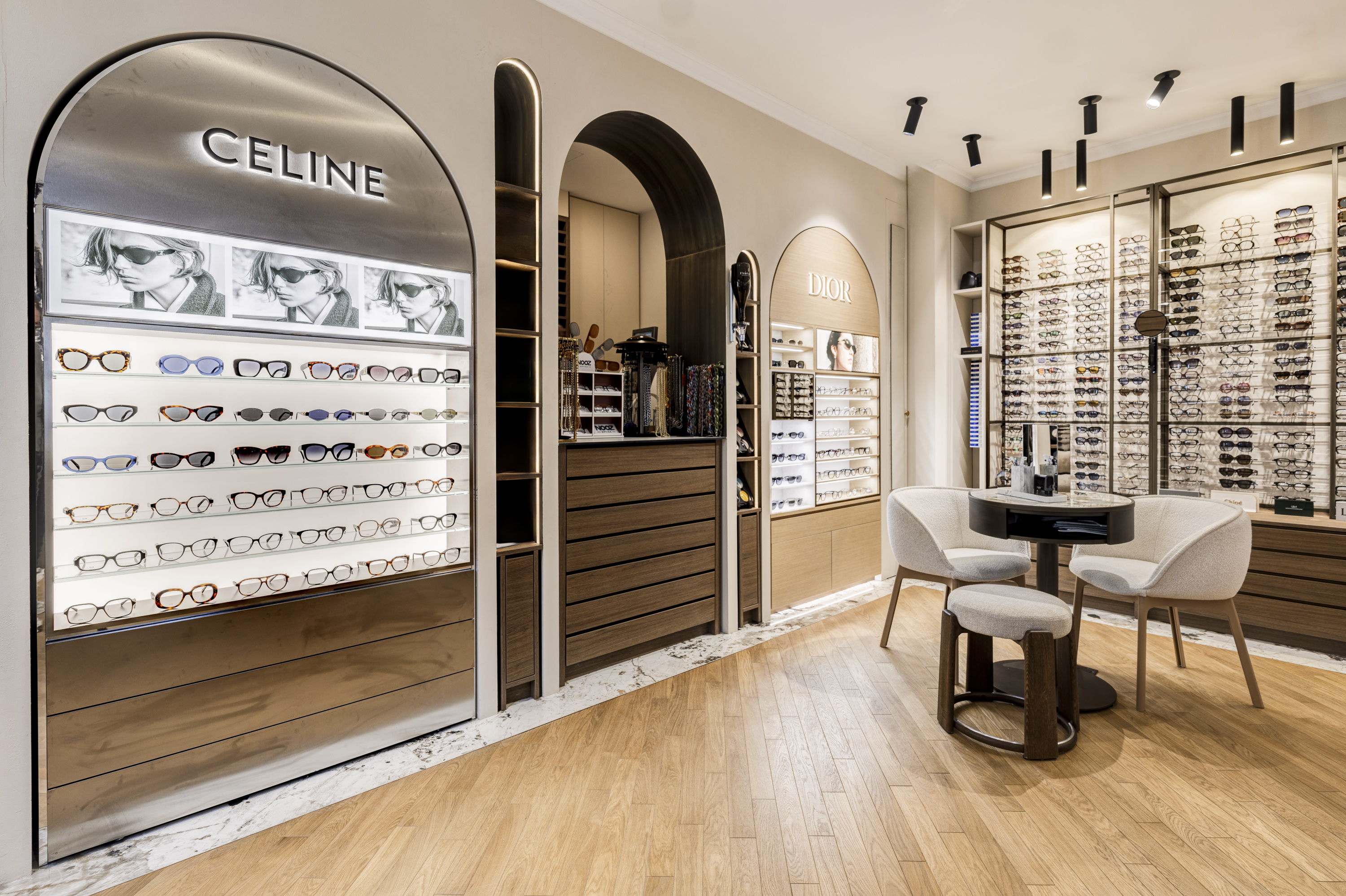 Intérieur boutique First Optic